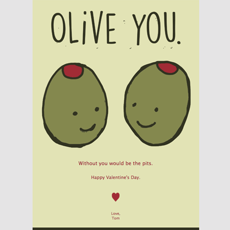Olive You Valentine
